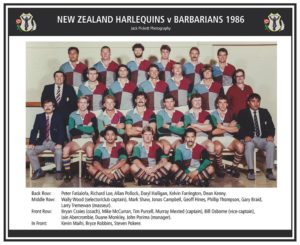 1986 NZ Harlequins vs Barbarians